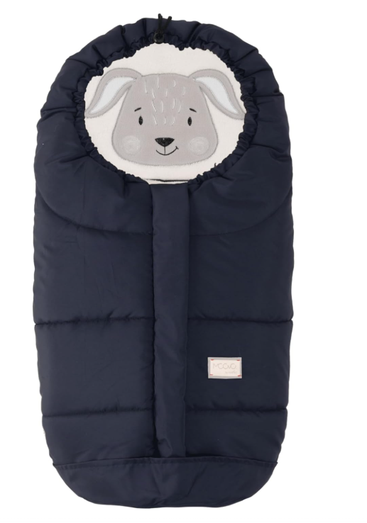 NUVITA 9205 SACCO CUCCIOLI OVETTO BLU SCURO