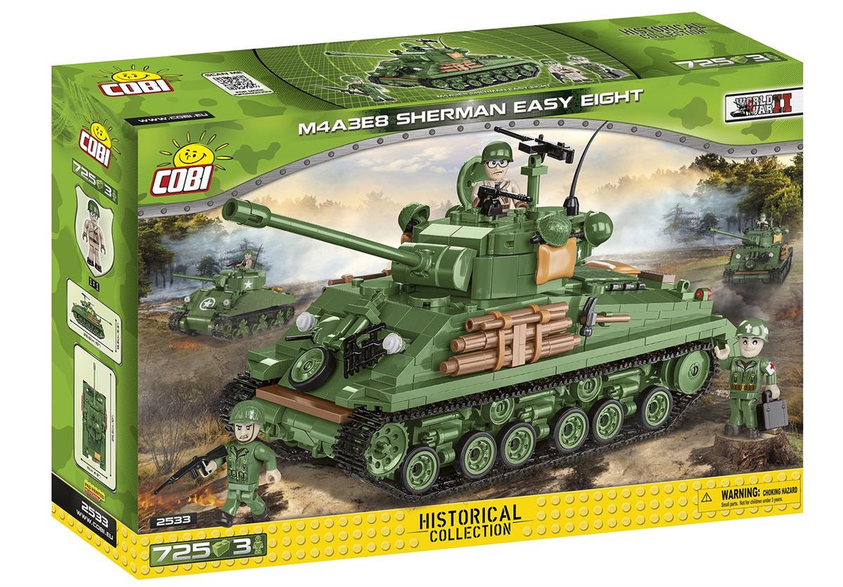 COBI 095568 CARRO ARMATO SHERMAN EASY EIGHT