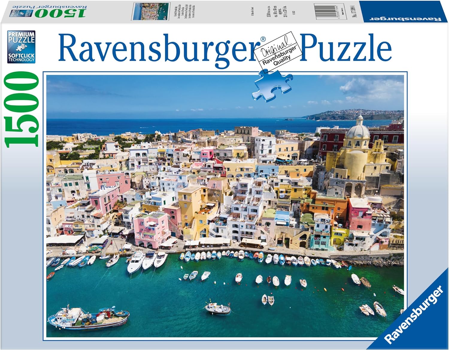 RAVENSBURGER 17599 PUZZLE DA 1500 PZ. VISTA SU PROCIDA