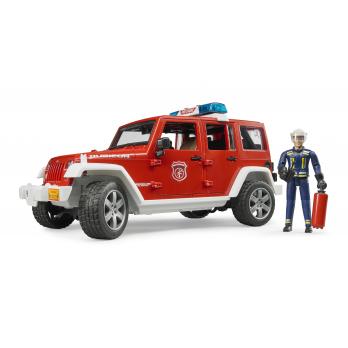 BRUDER 02528 JEEP WRANGLER POMPIERI