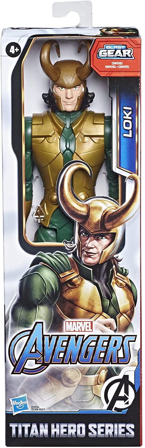 HASBRO E7874ES6 AVENGERS PERSONAGGIO TITAN HERO LOKI