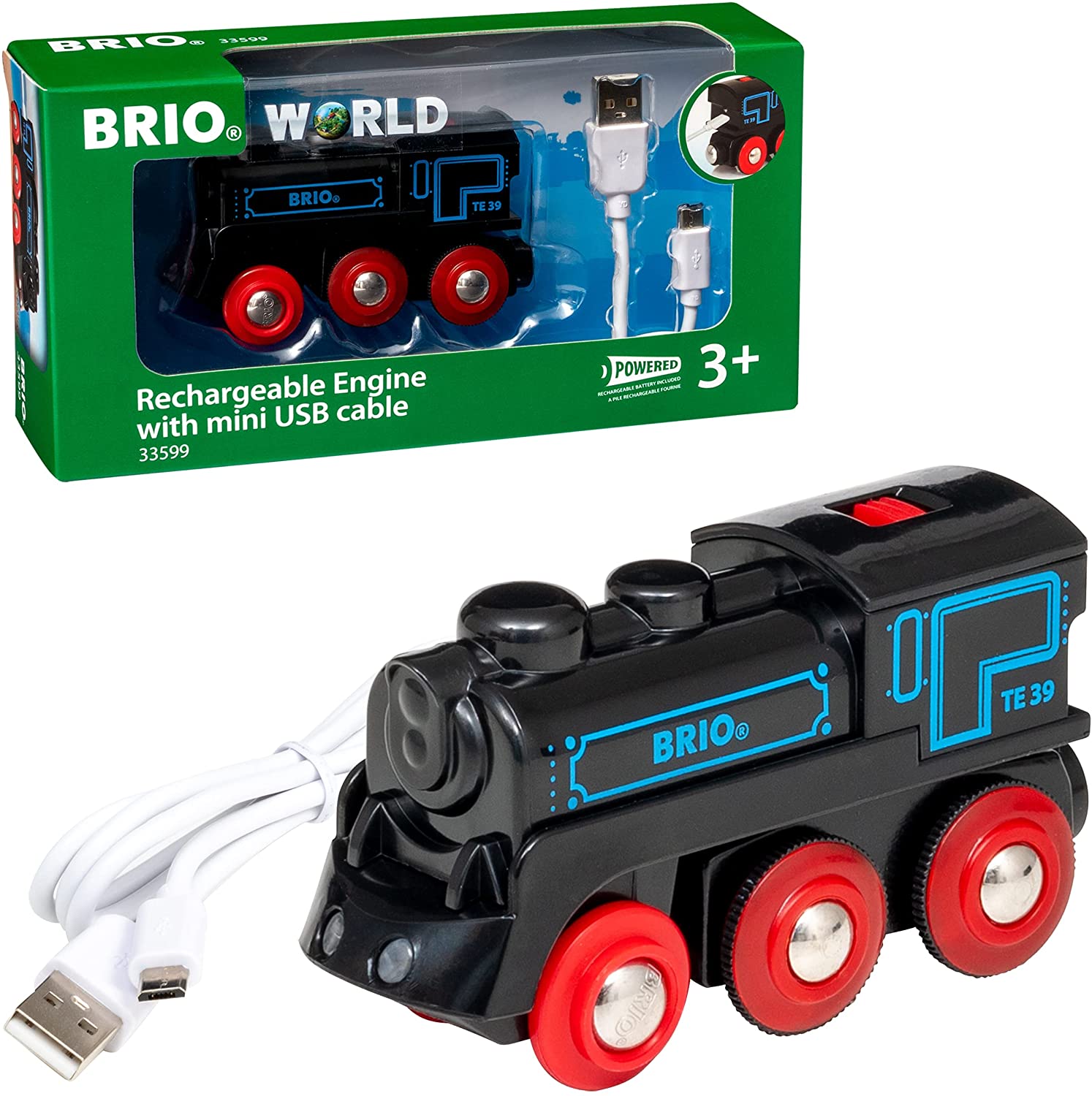 BRIO 33599 LOCOMOTIVA RICARICABILE