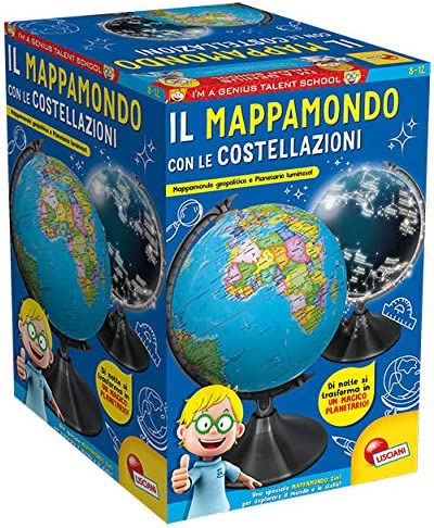 LISCIANI 95346 I'M A GENIUS KIDS IL MAPPAMONDO CON LE COSTELLAZIONI