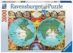 RAVENSBURGER 17074 PUZZLE DA 3000 PZ. PLANISFERO ANTICO