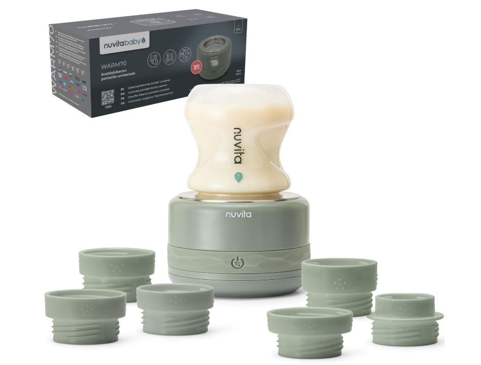 NUVITA 1166 SCALDABIBERON PORTATILE 70°