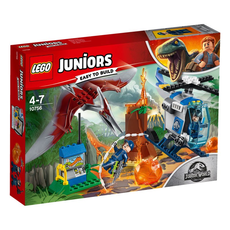 LEGO 10756 FUGA DALLO PTERANODONTE JUNIORS