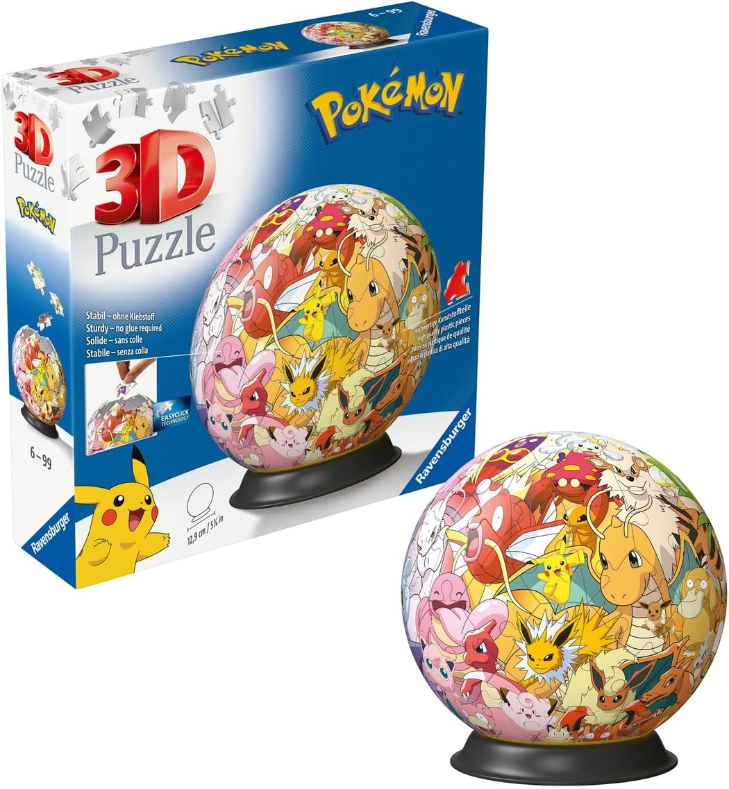 RAVENSBURGER 11595 PUZZLEBALL 3D POKEMON