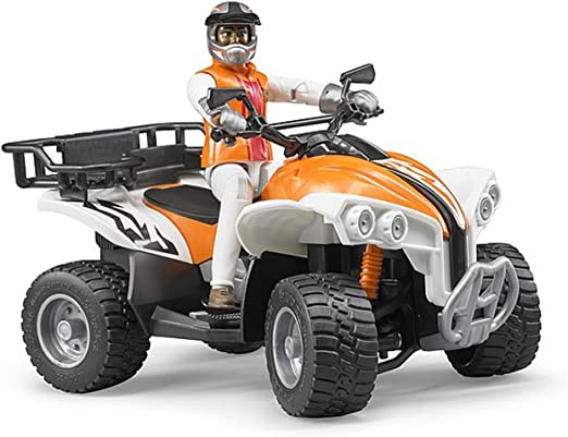 BRUDER 63000 QUAD CON FIGURA