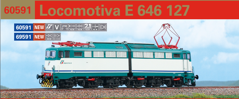ACME 60591 LOCOMOTIVA E646.127 XMPR