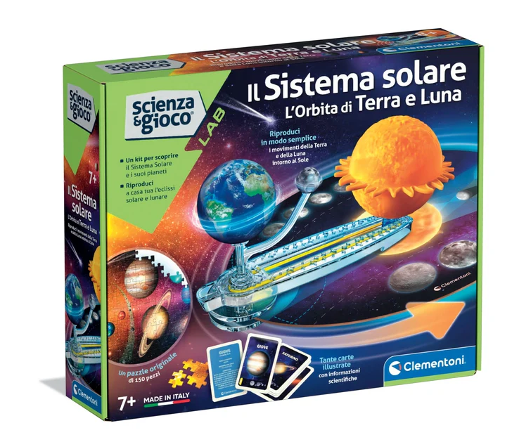 CLEMENTONI 19402 IL SISTEMA SOLARE: L'ORBITA DI TERRA E LUNA