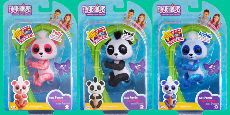 GIOCHI PREZIOSI FNG09000 FINGERLINGS PANDA BEBE'