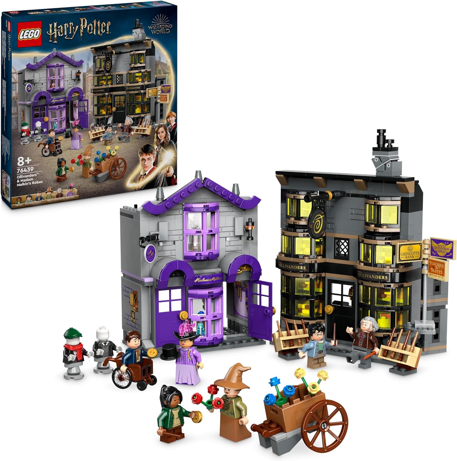 LEGO 76439 OLIVANDER E MADAMA MCCLAN ABITI PER TUTTE LE OCCASIONI HARRY POTTER