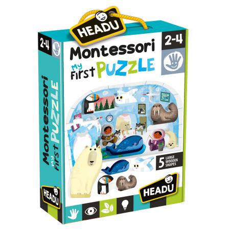 HEADU MU24711 MONTESSORI FIRST PUZZEL THE POLE