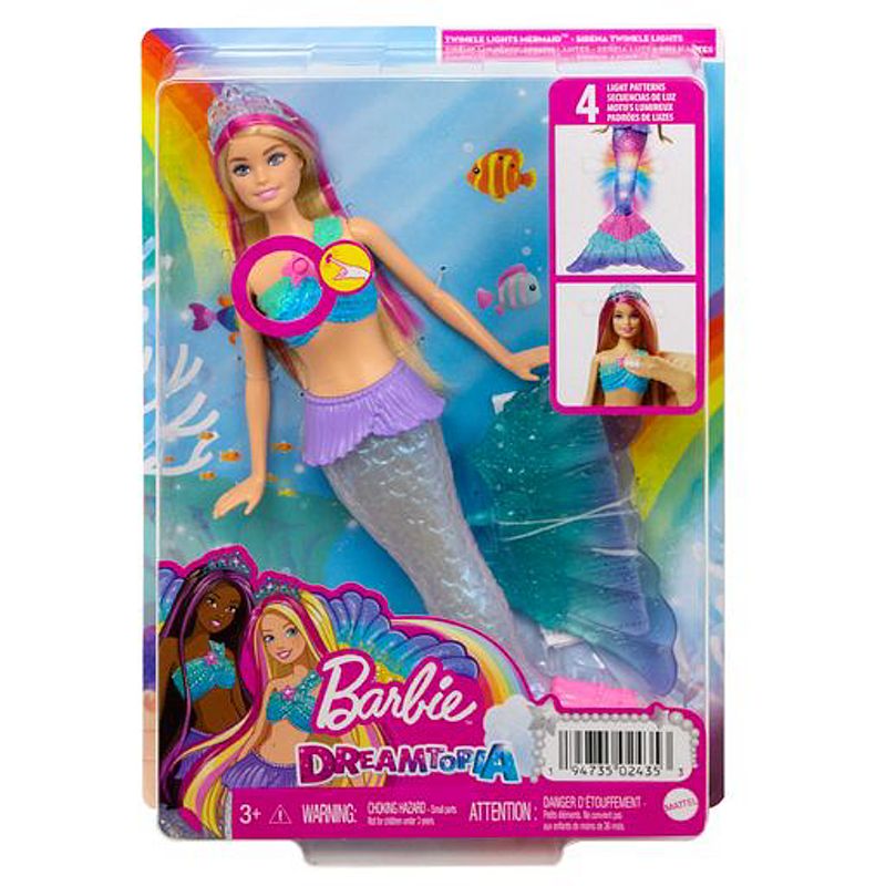 MATTEL HDJ36 BARBIE SIRENA SCINTILLANTE