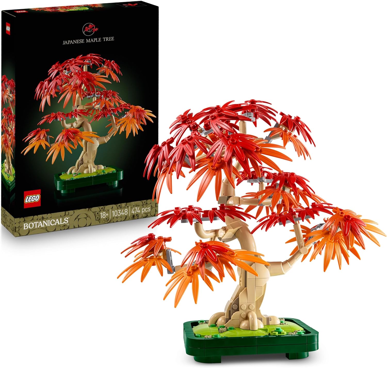 LEGO 10348 BONSAI DI ACERO ROSSO GIAPPONESE BOTANICALS
