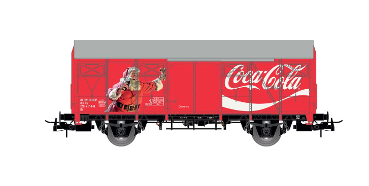 HORNBY HR6610 FS CARRO CHIUSO "COCA COLA"