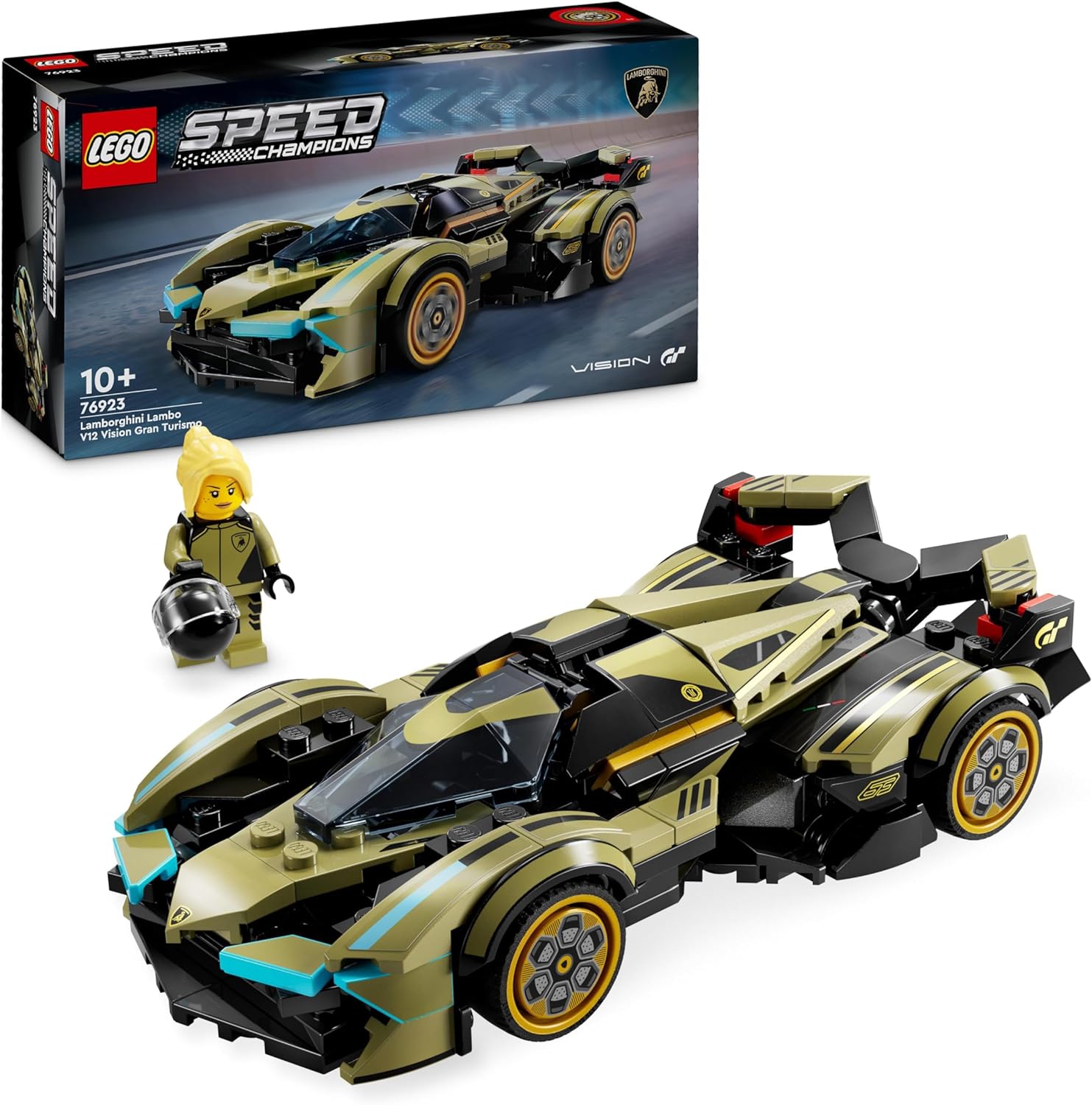 LEGO 76923 SUEPR CAR LAMBORGHINI LAMBO V12 VIOSION GT SPEED CHAMPION