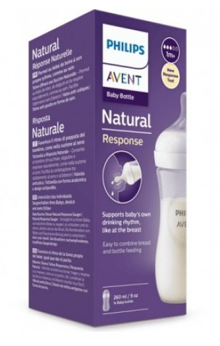 AVENT SCY903/01 BIBERON NATURAL RESPONSE 260ml