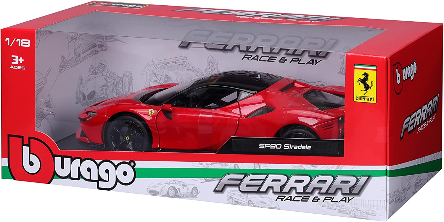 BURAGO 16015 SF90 STRADALE SCALA 1/18