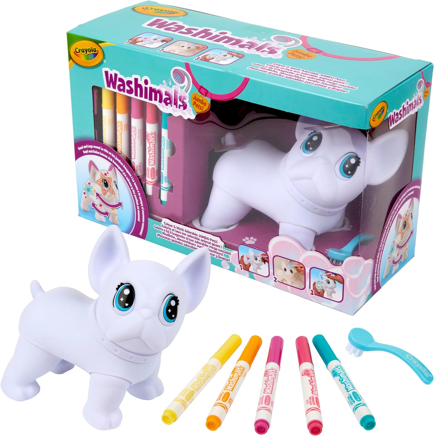 CRAYOLA 740227 WASHIMALS MEGA WILBURN