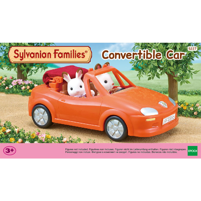 SYLVANIAN FAMILIES 5227 MACCHINA DECAPOTTABILE