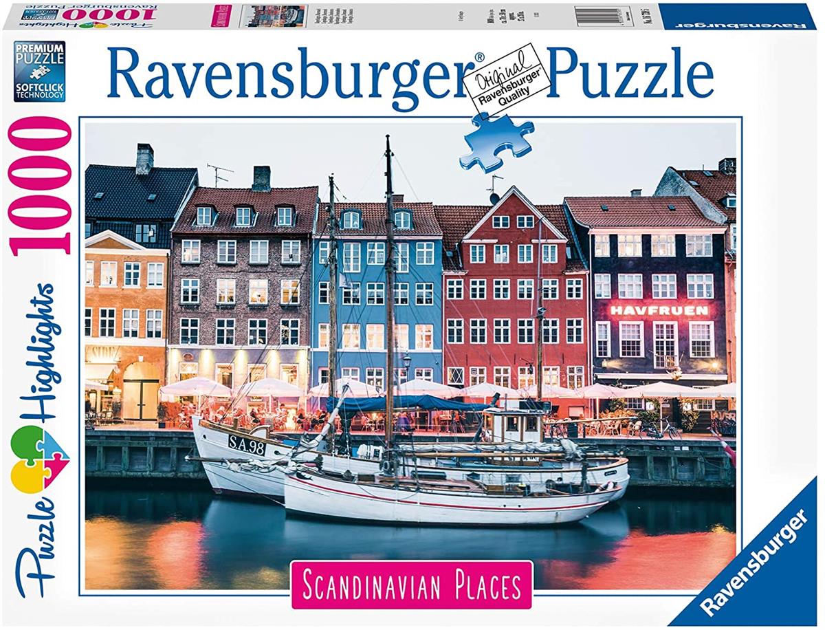 RAVENSBURGER 16739 PUZZLE DA 1000 PZ. COPENHAGEN DANIMARCA