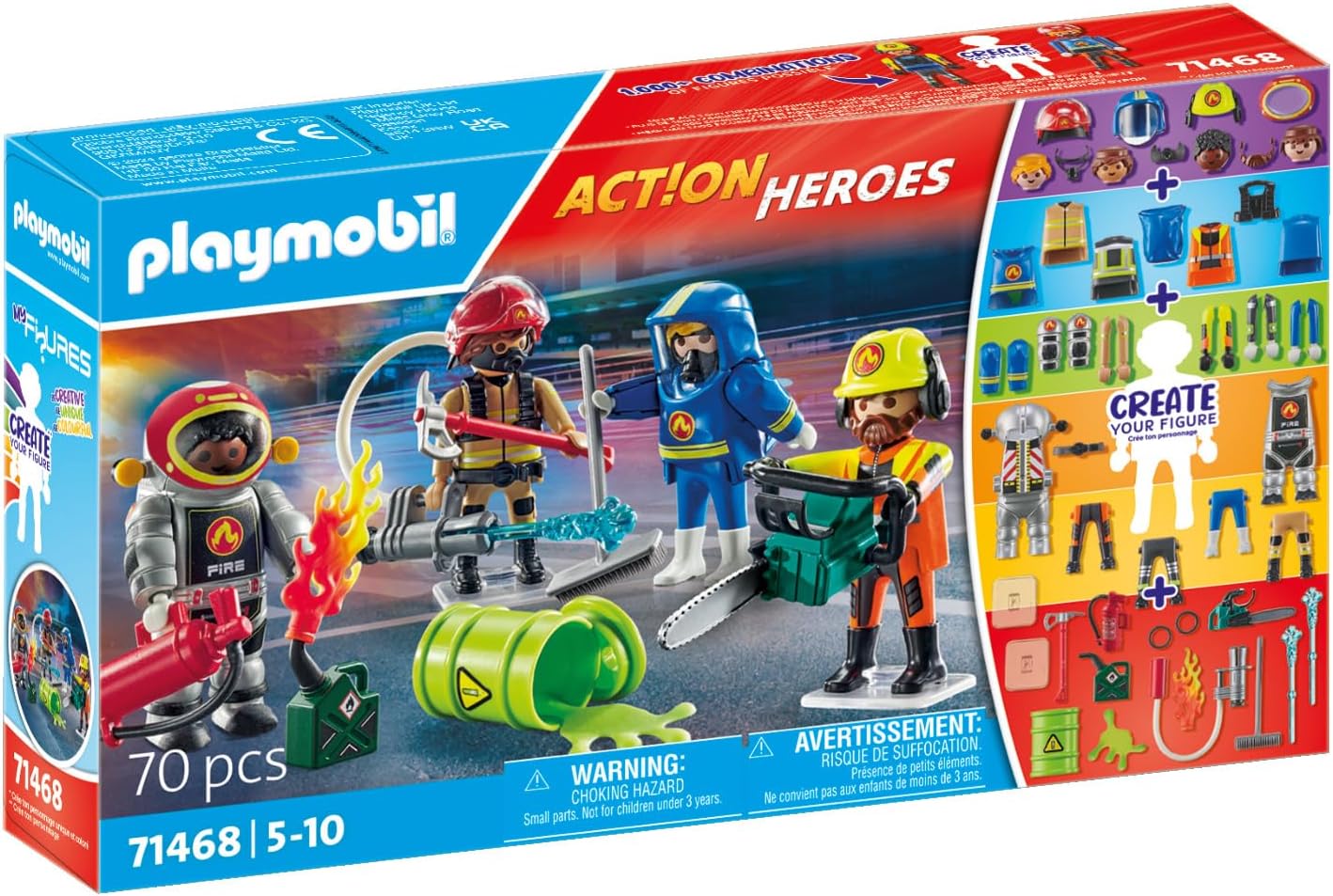 PLAYMOBIL 71468 POMPIERI IN AZIONE