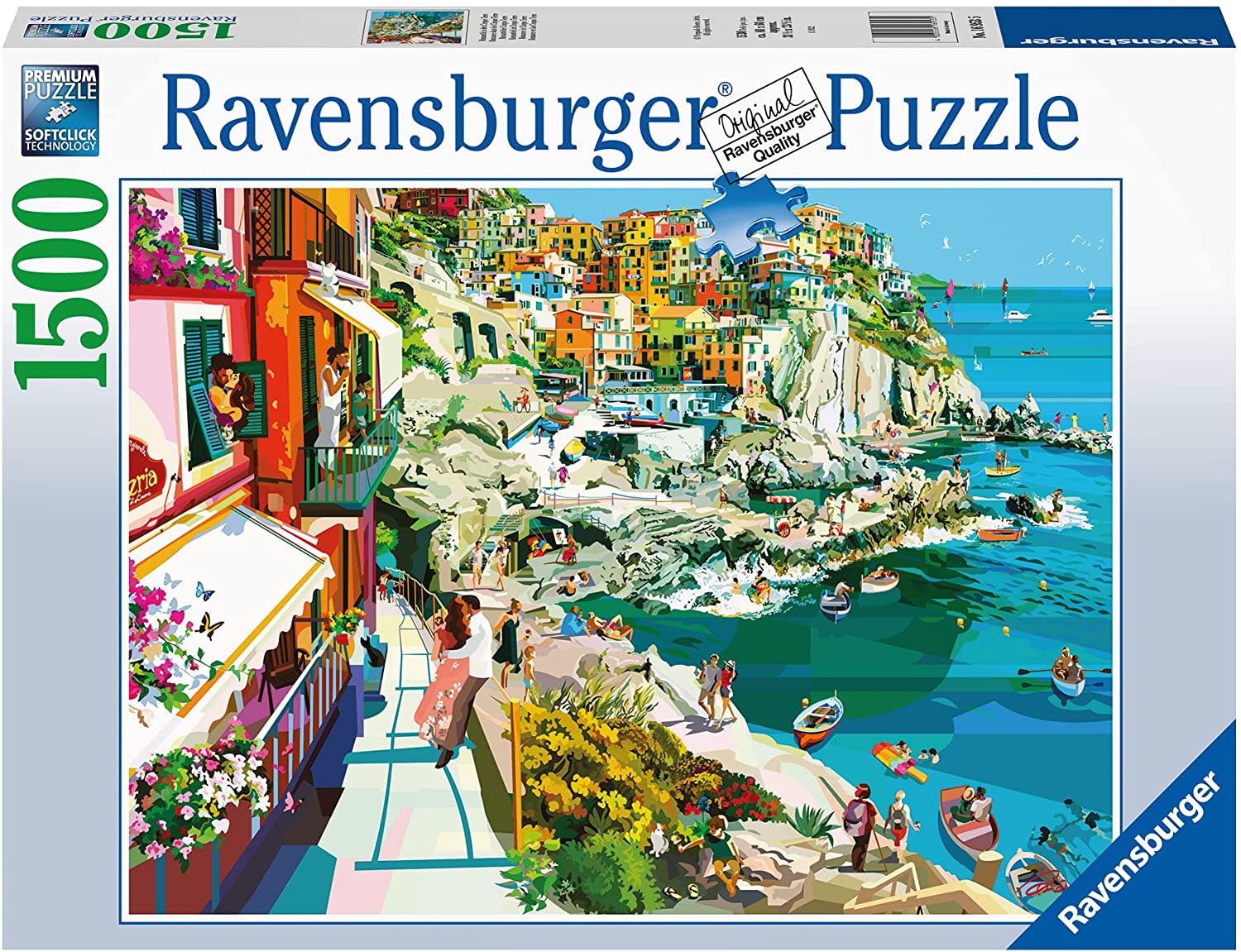 RAVENSBURGER 16953 PUZZLE DA 1500 PZ. ROMANCE IN CINQUE TERRE