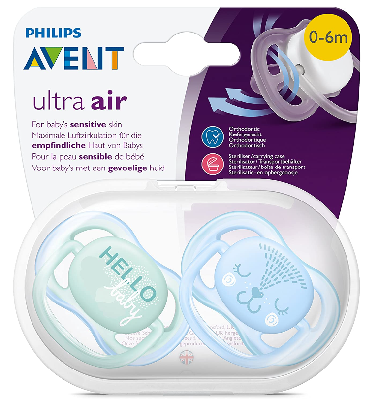 AVENT SCF342/20 SUCCHIETTI ULTRA AIR 0-6M MASCHIO