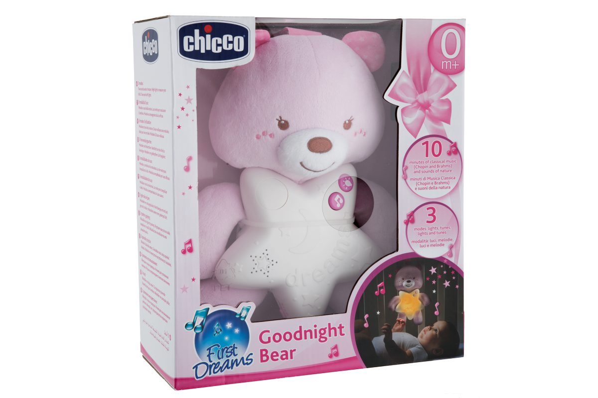 CHICCO 915610 GOODNUIGHT BEAR ROSA