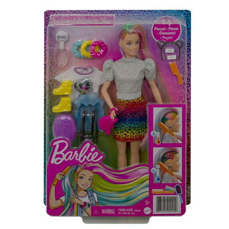 MATTEL GRN81 BARBIE CAPELLI MULTICOLOR