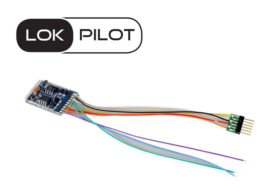 ESU 59626 LOKPILOT 6 PIN NEM 651 - 5 DCC