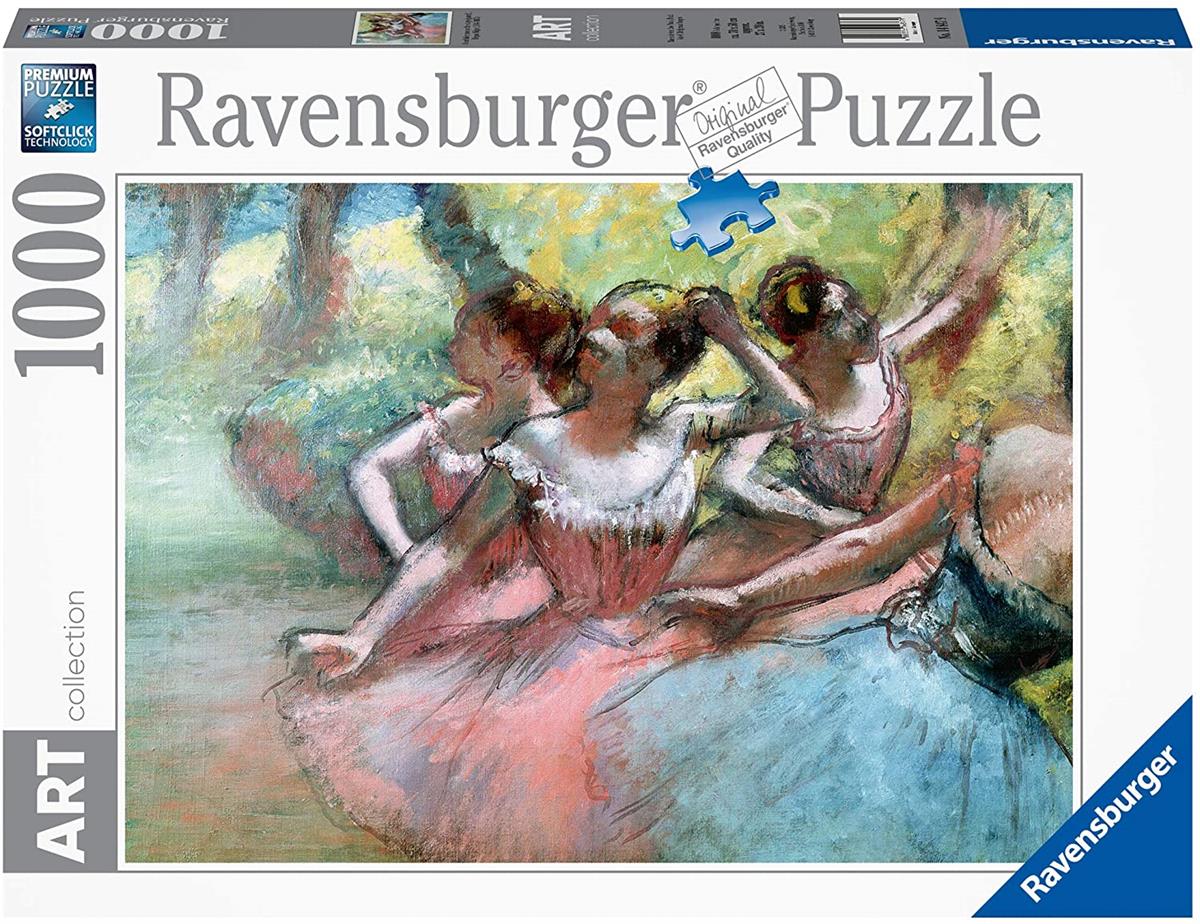 RAVENSBURGER 14847 PUZZLE DA 1000 PZ. FOUR BALLERINAS ON THE STAGE