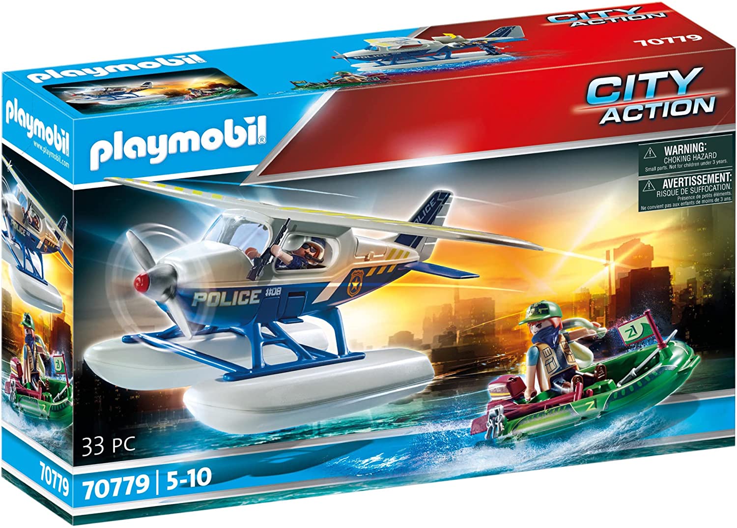 PLAYMOBIL 70779 IDROVOLANTE DELLA POLIZIA