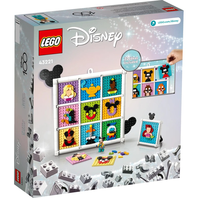 LEGO 43221 CENTO ANNI DI ICONE DISNEY DISNEY