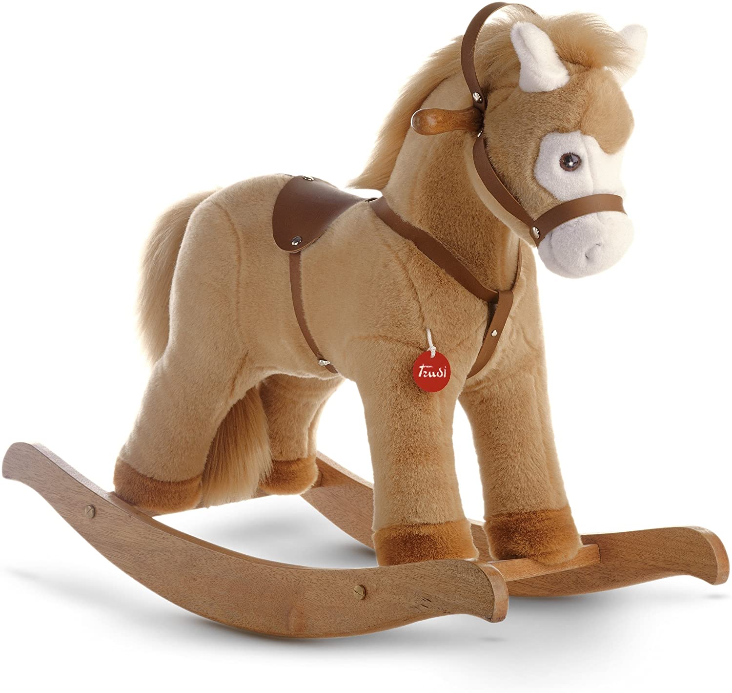 TRUDI 29703 CAVALLO A DONDOLO PALOMINO BEIGE