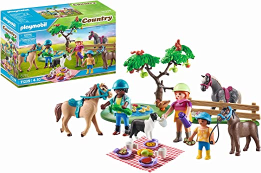 PLAYMOBIL 71239 PICNIC CON CAVALLI