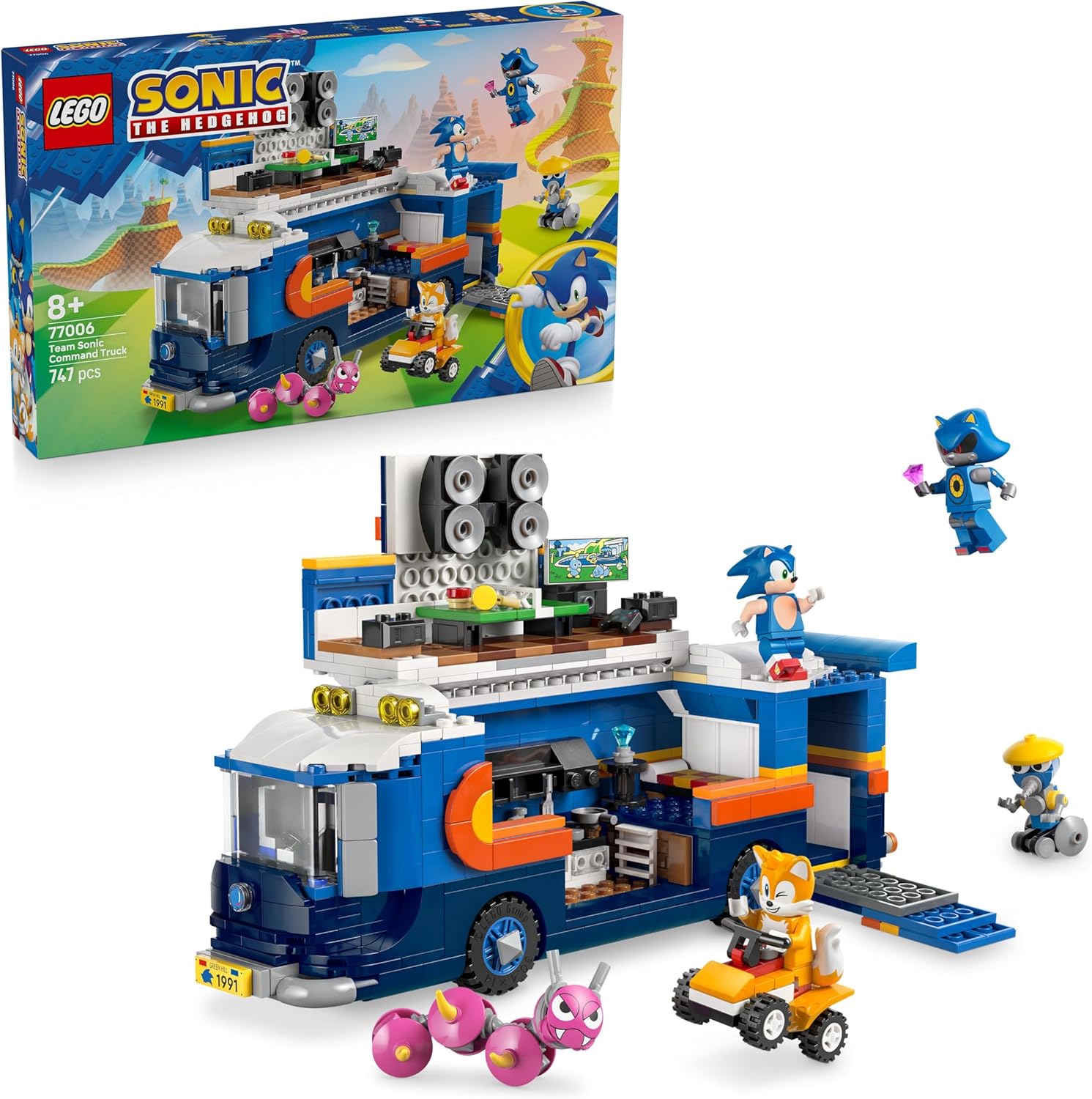 LEGO 77006 CAMION DI COMANDO TEAM SONIC