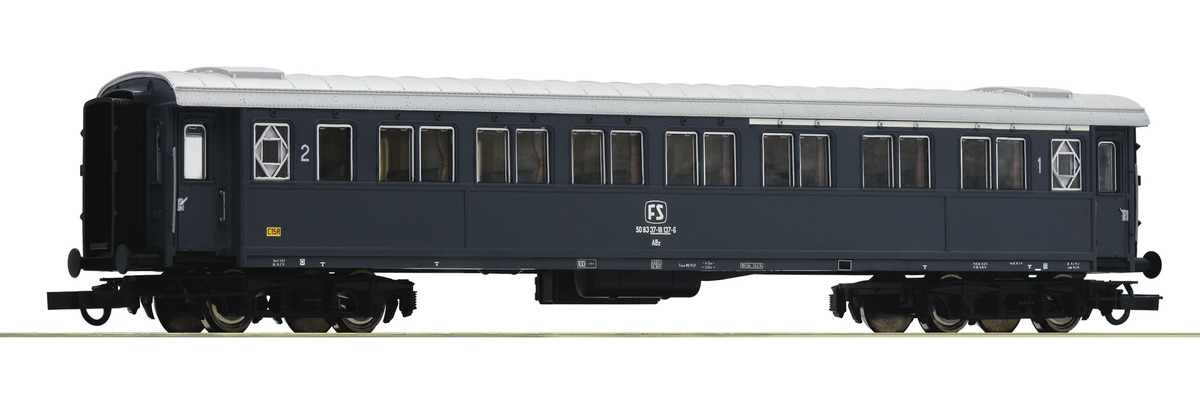 ROCO 74601 CARROZZA PASSEGGERI MISTA 1/2 CLASSE FS