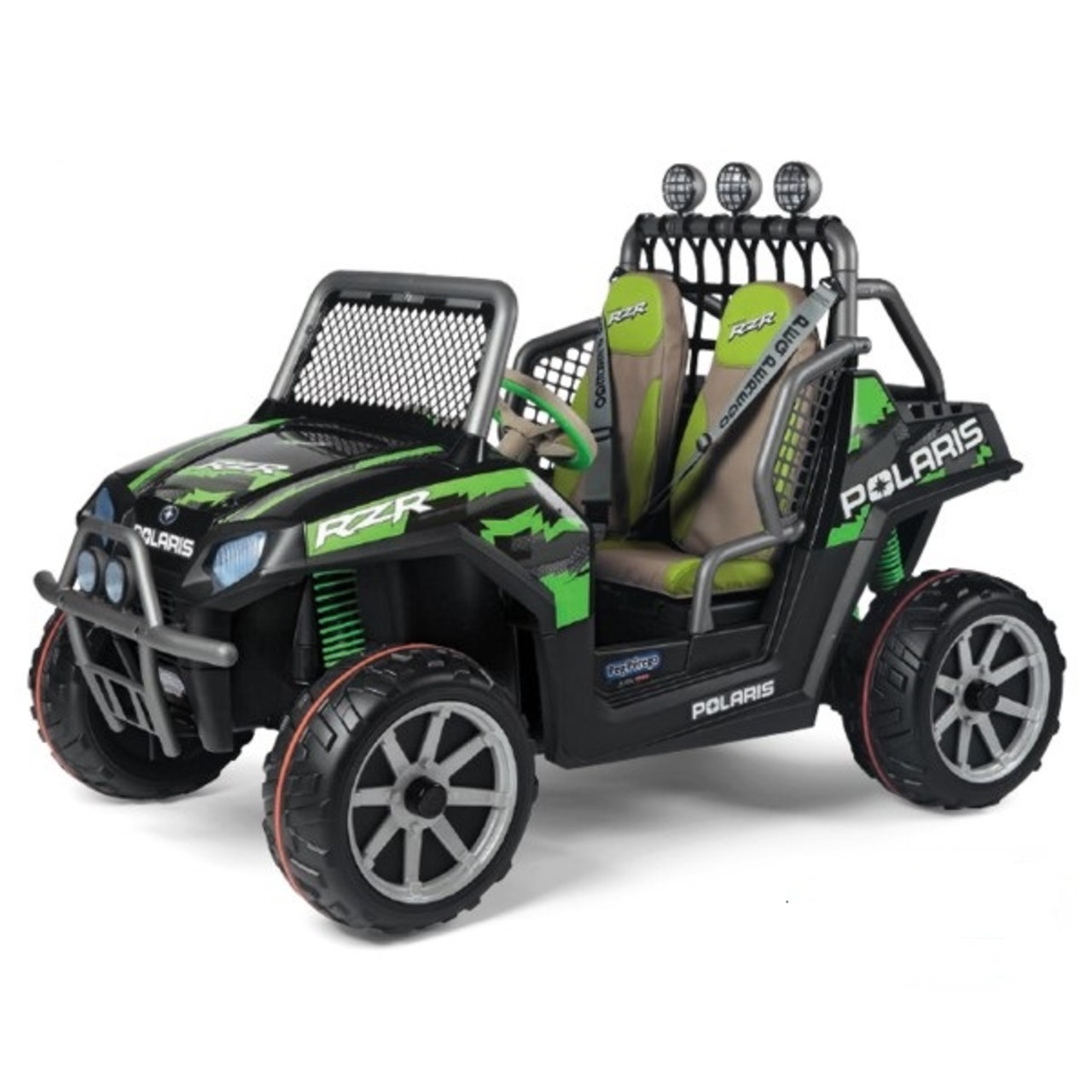 PEG PEREGO OD0534 POLARISR RANGER RZR GREEN SHADOW 24V-12Ah