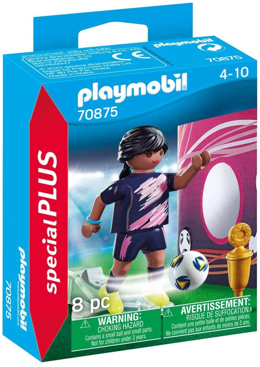 PLAYMOBIL 70875 CALCIATRICE CON PORTA