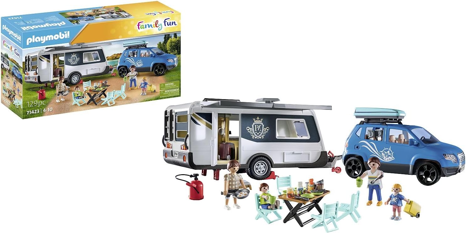 PLAYMOBIL 71423 ROULOTTE CON AUTO