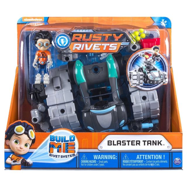 SPINMASTER 6034123 RUSTY RIVETS VEICOLO BLASTER TANK