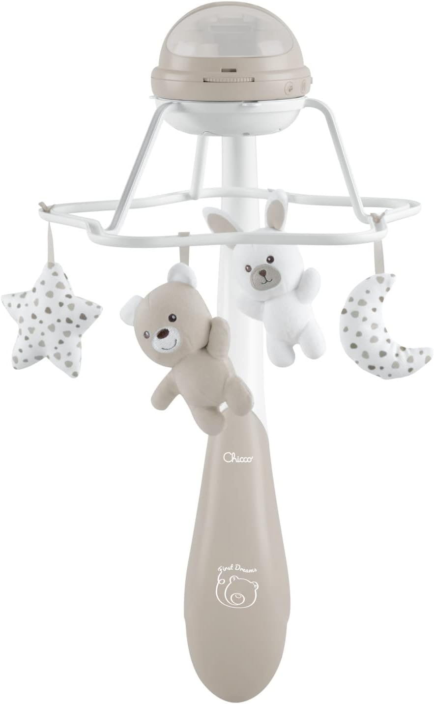 CHICCO 11041 GIOSTRINA  MUSICALE ARCOBALENO NEUTRO