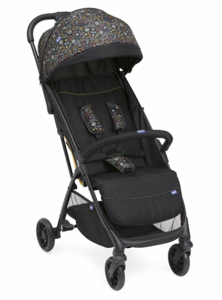 CHICCO B87068.75 PASSEGGINO GLEE PLAYFUL BLACK