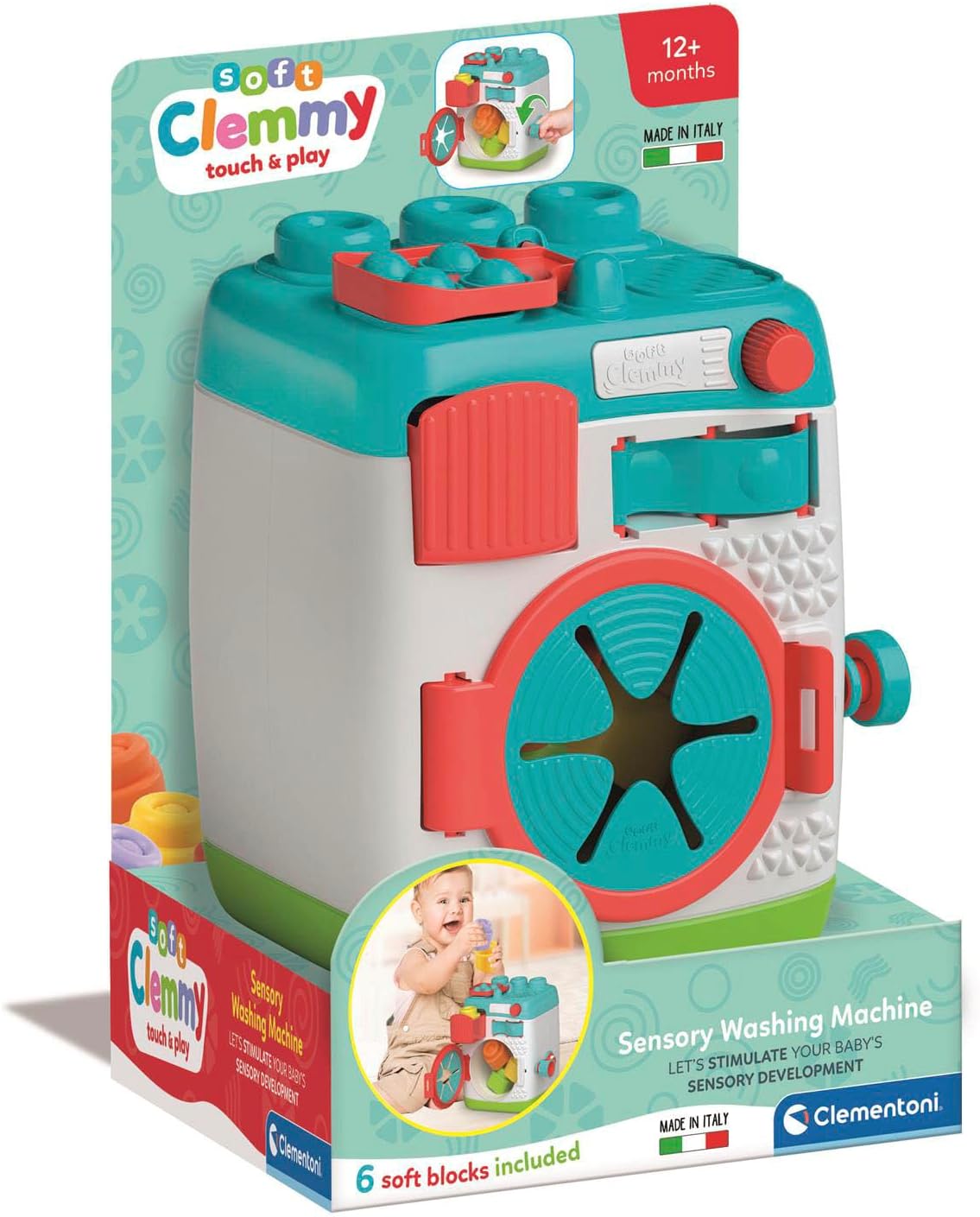 CLEMENTONI 17582 SENSORY WASHING MACHINE