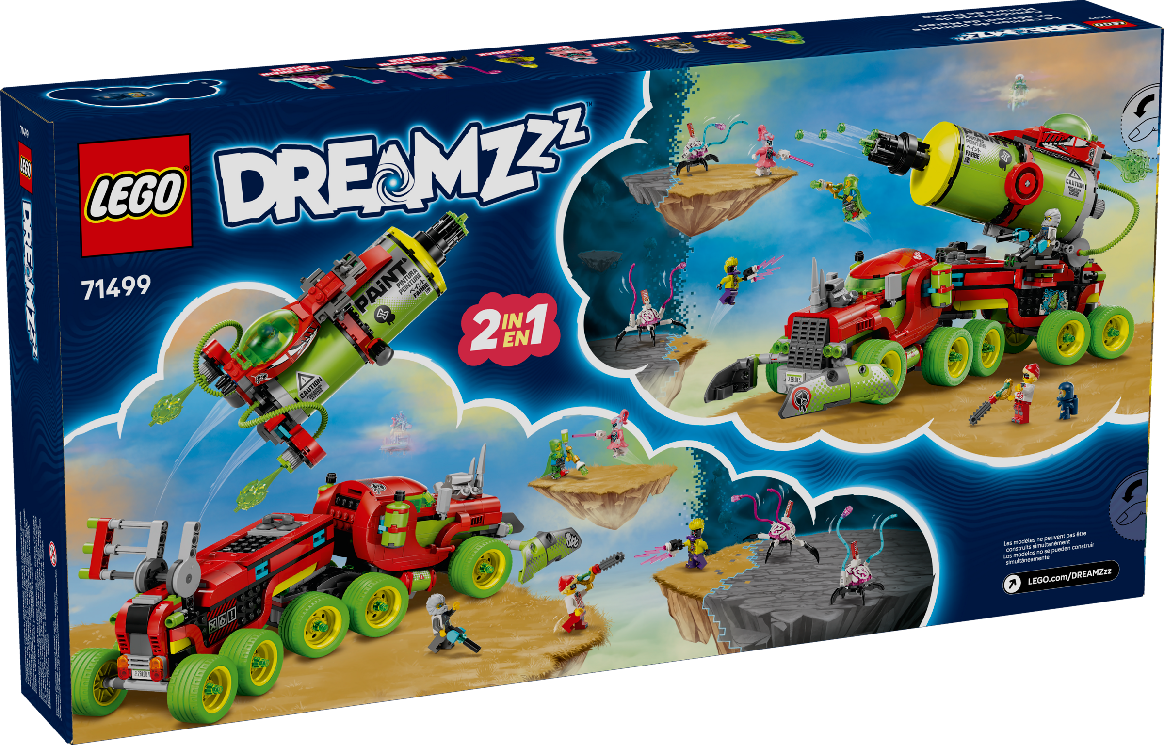 LEGO 71499 IL CAMION DELLA VERNICE SPRAY DI MATEO DREMZ