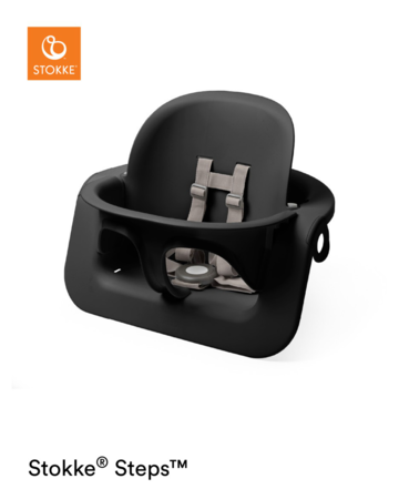 STOKKE STEPS BABY SET  BLACK 349802