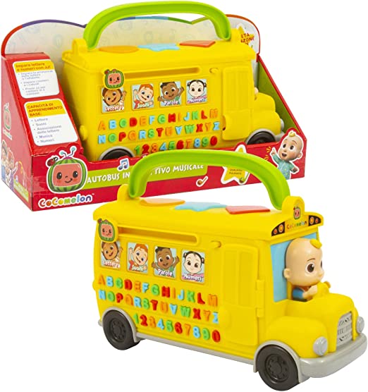 GIOCHI PREZIOSI CCM08201 COCOMELON BUS INTERATTIVO