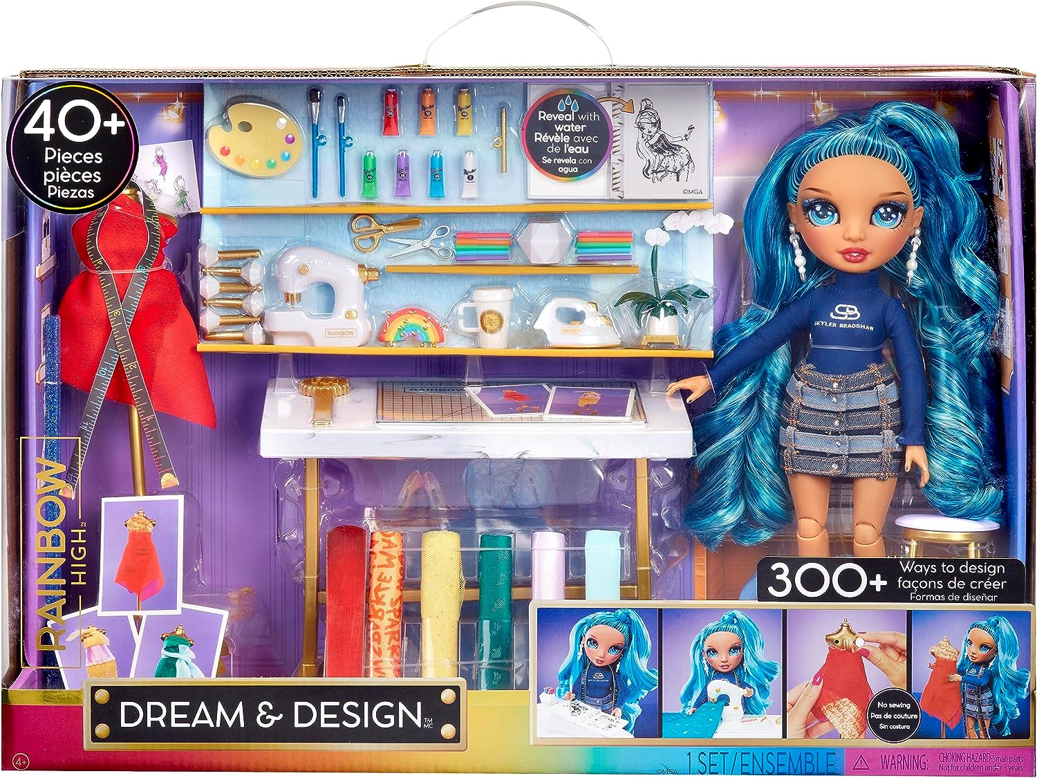 MGA 587514 RAINBOW HIGH DREAM & DESIGN FASHION STUDIO PLAYSET